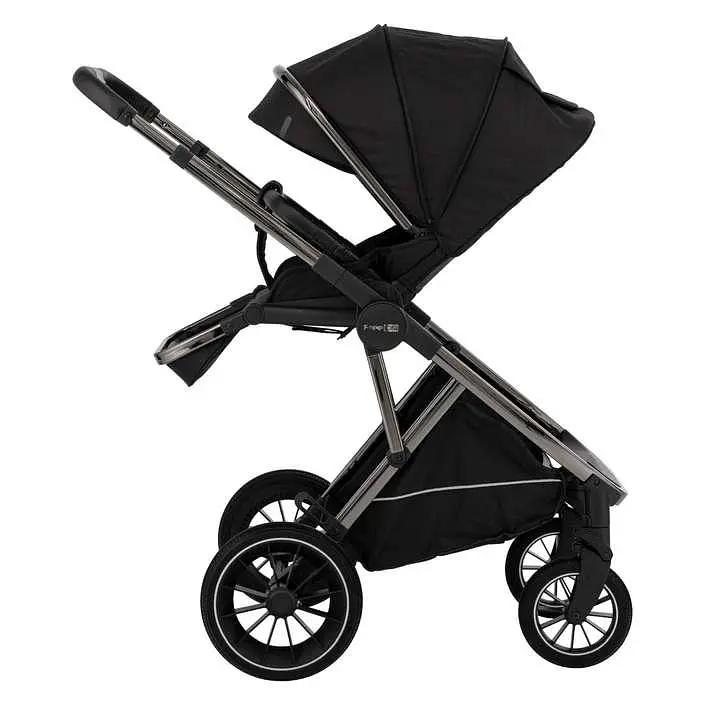 Коляска для дитини універсальна 3 в 1 FreeON Allegro, black - фото 5