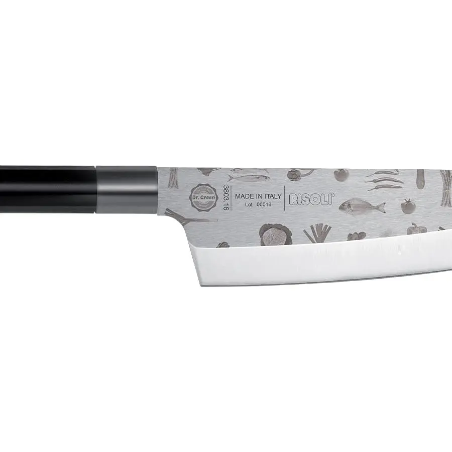 Нож сантоку Risoli Dr. Green Santoku 16 см - фото 2
