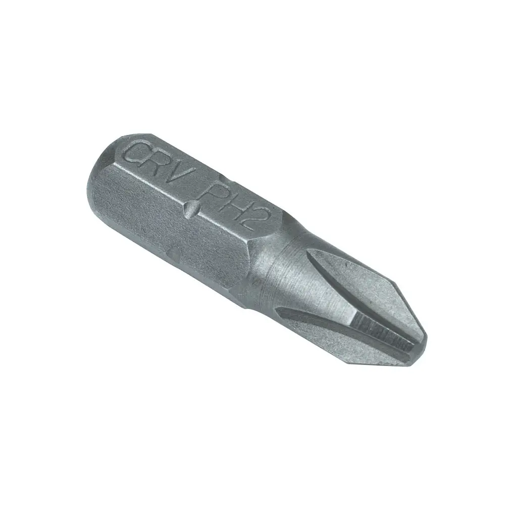 Біта сталева Polax 25 мм PH2 1/4", 10 шт (51-066) - фото 4
