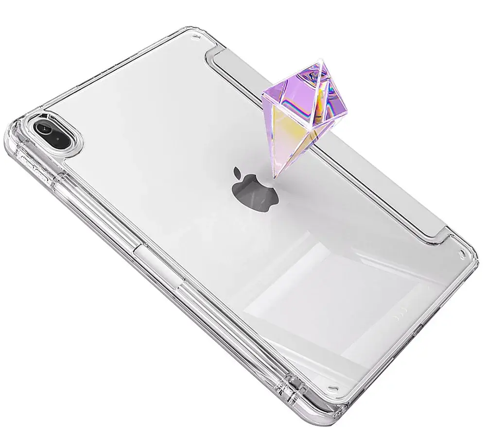 Чохол до планшета BeCover Ultra Slim Origami Transparent Apple iPad Mini 7 2024 Gray (712935) - фото 4