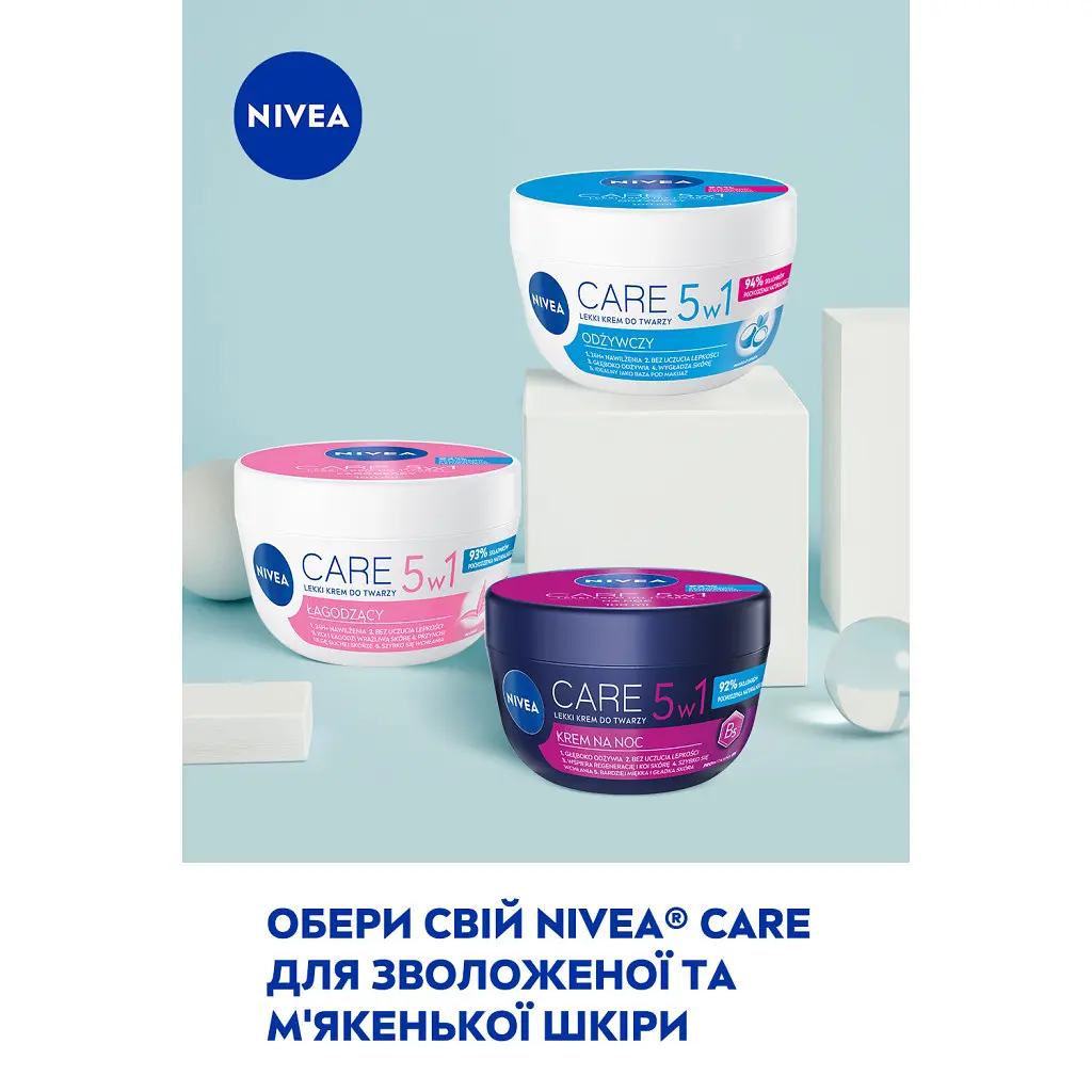 Крем для обличчя Nivea Care Нічний з вітаміном В5 100 мл (40066745/42360360) - фото 7