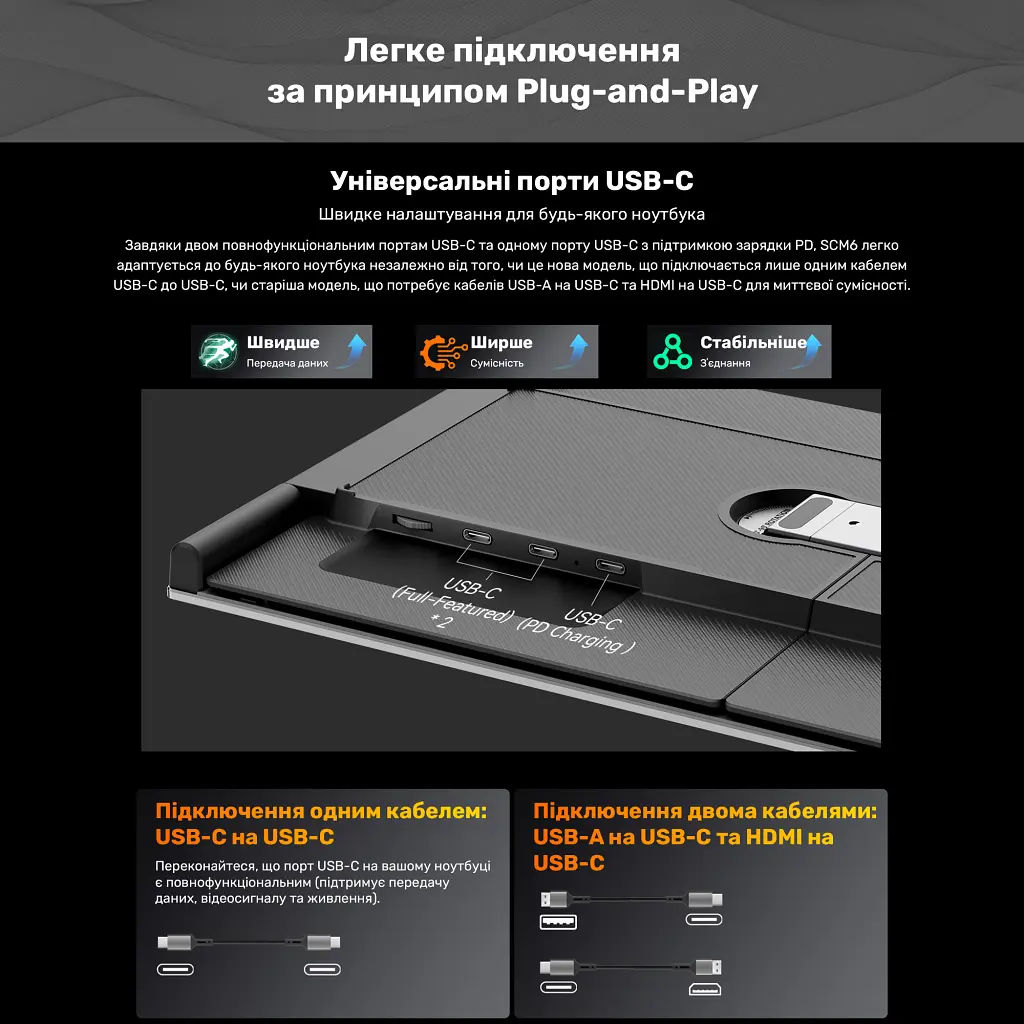 Монітор Blackview Single Screen 14inch (BVSCM6) - фото 12