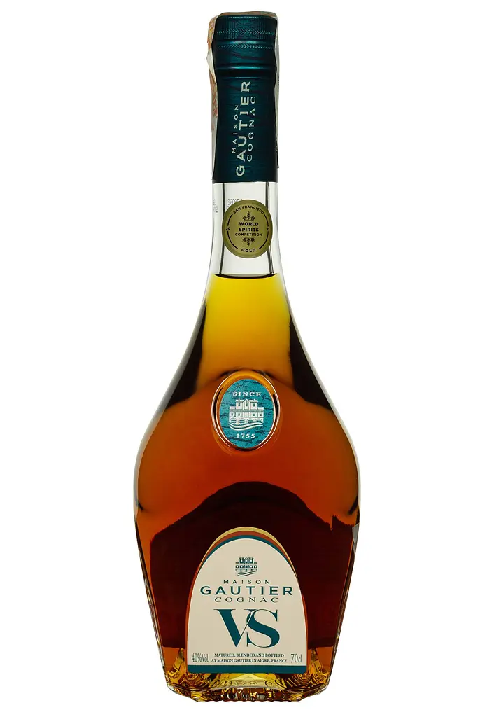 Коньяк Gautier VS 40% 0.7 л в подарунковій упаковці - фото 2