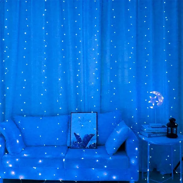 Гірлянда XPRO Xmas LED Водоспад 3х1.5 м, 240 білих діодів (47663-7597_300) - фото 6