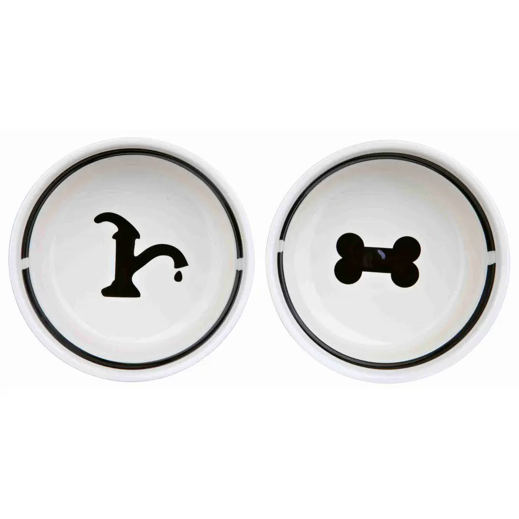 Посуд для собак Trixie Eat on Feet підставка з мисками 250 мл/13 см (4011905246406) - фото 2