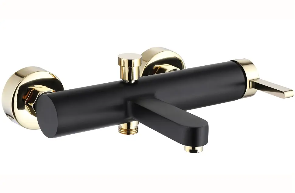 Змішувач для ванни Rea Polo black/gold (REA-B9979) - фото 5
