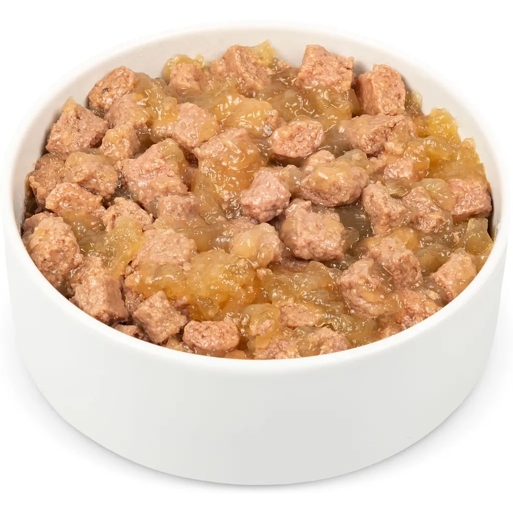 Вологий корм для дорослих собак Pet Chef Шматочки в желе з індичкою 415 г - фото 5