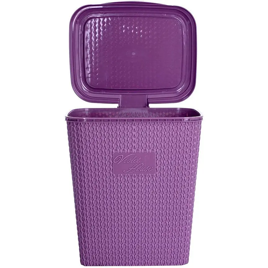 Кошик для порошку Violet House Віолетта Plum 8 л фіолетовий (0028 Віолетта PLUM) - фото 3