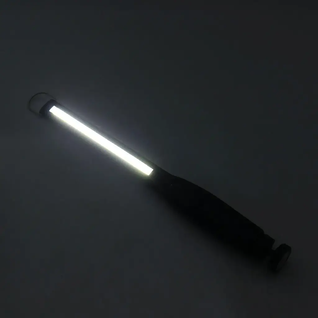 Аккумуляторный LED фонарь Bailong BL-821 с магнитом клипсой и USB светодиодный для кемпинга 500 lm Черный - фото 7