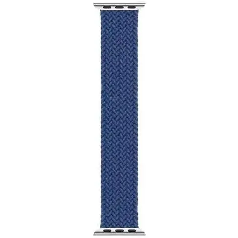 Ремешок CasePro Braided Solo Loop Blue Jay Size M для Apple Watch 42mm/41mm/40mm/38mm - фото 2
