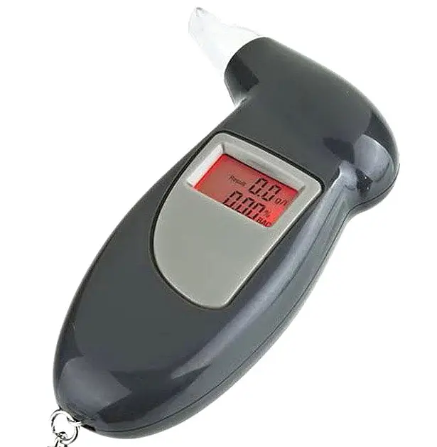 Персональний алкотестер цифровий з підсвічуванням та 4 мундштуками Digital Breath Alcohol Tester - фото 3