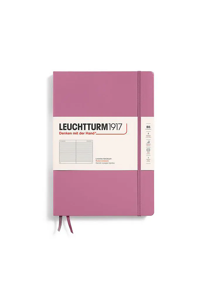 Блокнот Leuchtturm1917 Composition (B5) Dusty Rose лінія (372343)