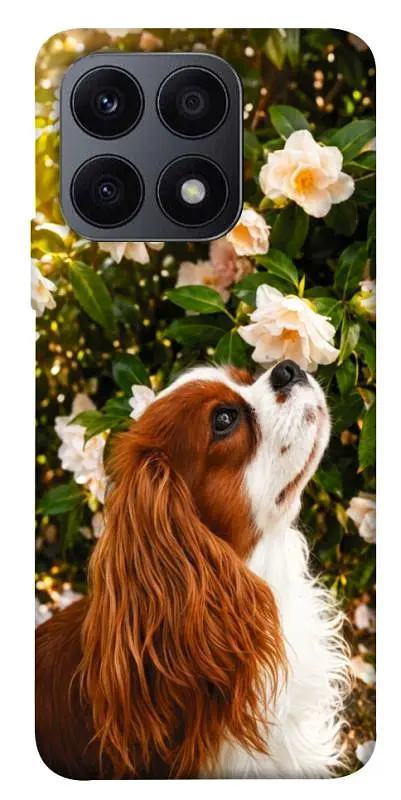TPU чохол Demsky Flower spaniel для Huawei Honor X8a