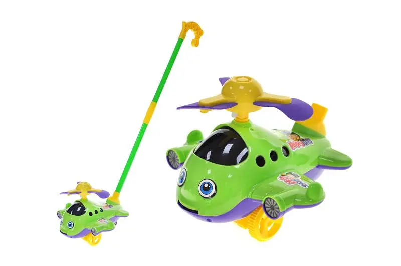 Іграшка каталка на паличці Літак 9904A, у пакеті р.18x13,5x17 см YG Toys