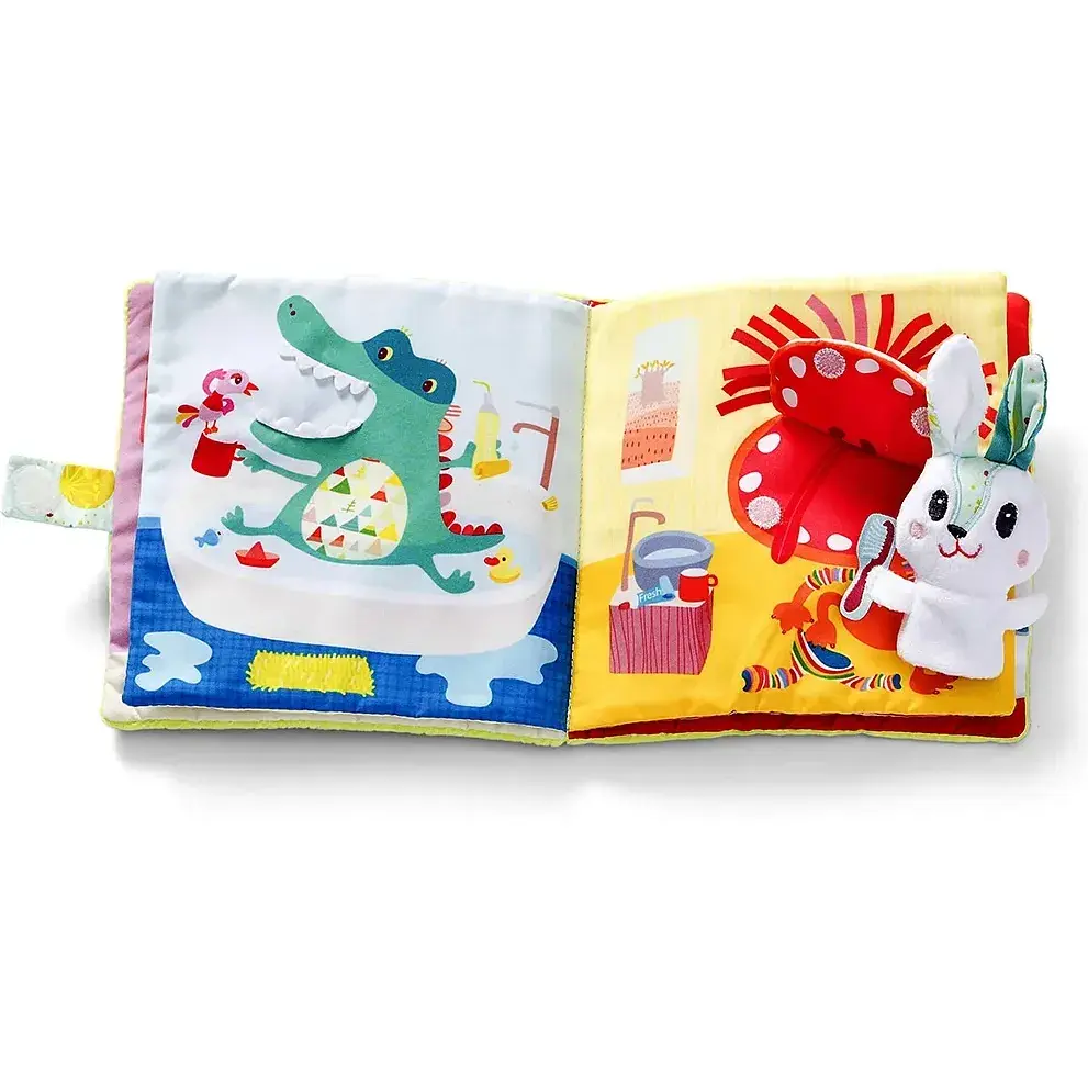 Розвиваюча м'яка книга Lilliputiens Кролик - зубний лікар (86831) - фото 3