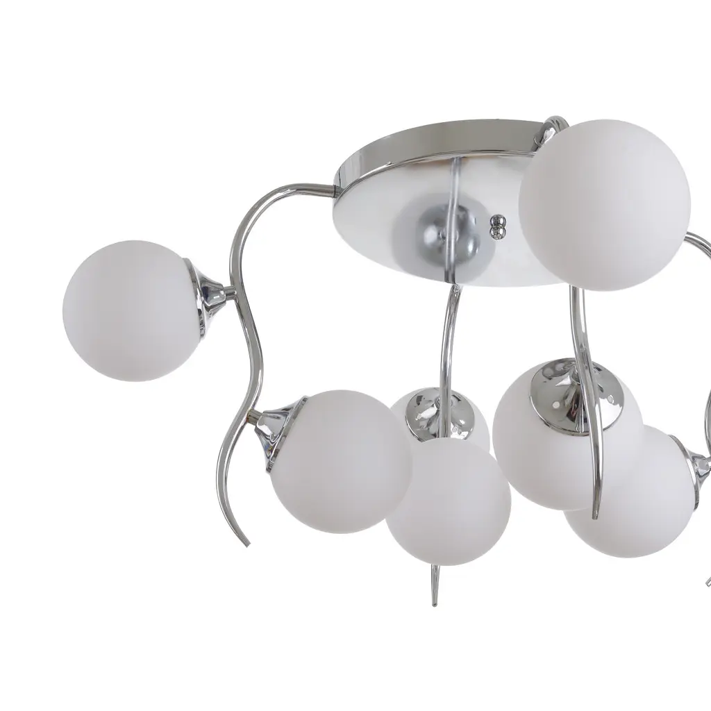 Люстра потолочная Brille в спальню E14 60W CH (Bl-977C/8) - фото 6