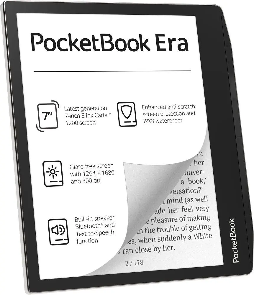 Електронна книга PocketBook 700 Stardust Silver (PB700-U-16-WW) - фото 2