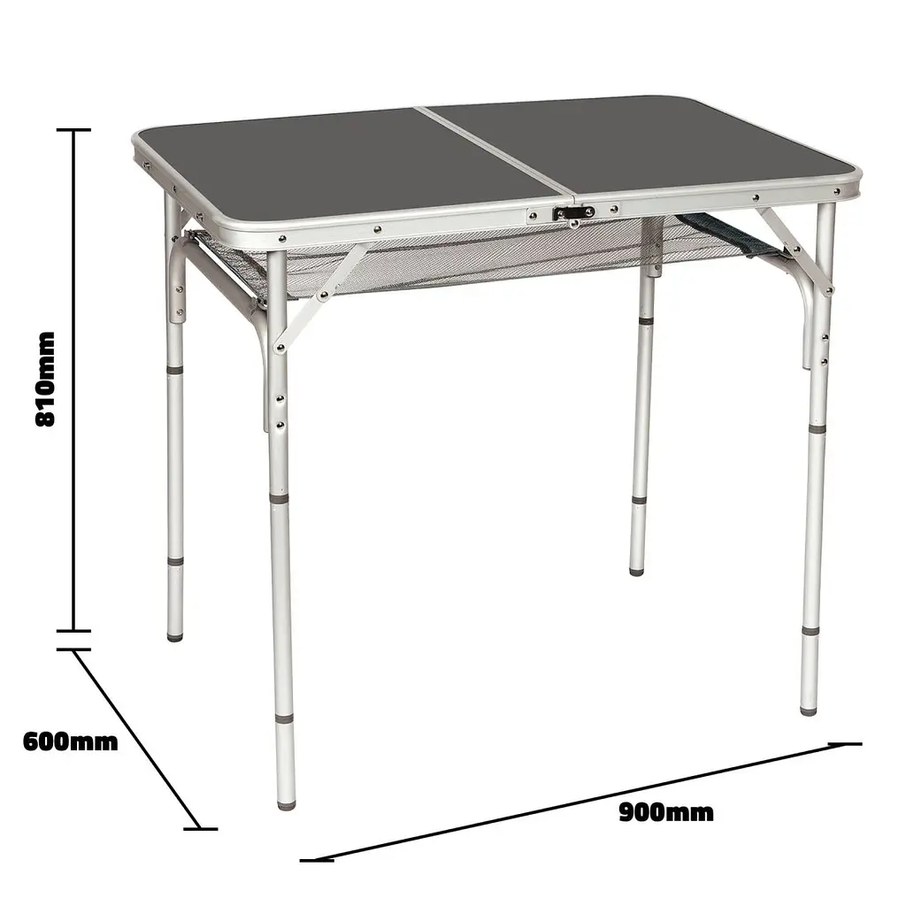 Стіл Bo-Camp Case Model 90x60 cm Grey (1404393) - фото 7