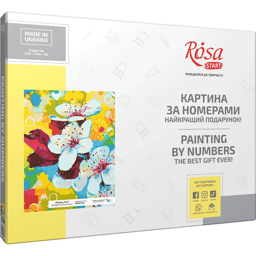 Картина за номерами Rosa Start Подих літа 35x45 см в коробці - фото 2