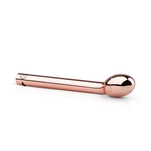 Вібратор EasyToys Rosy Gold Nouveau G-spot 22 см золотистий - фото 3
