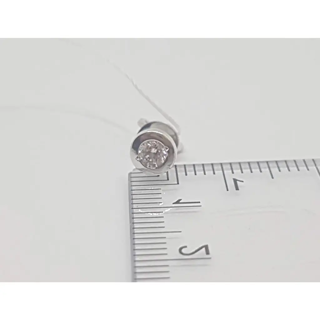 Золотые серьги-пуссеты Империя золота с фианитами. СП131БИ - фото 3