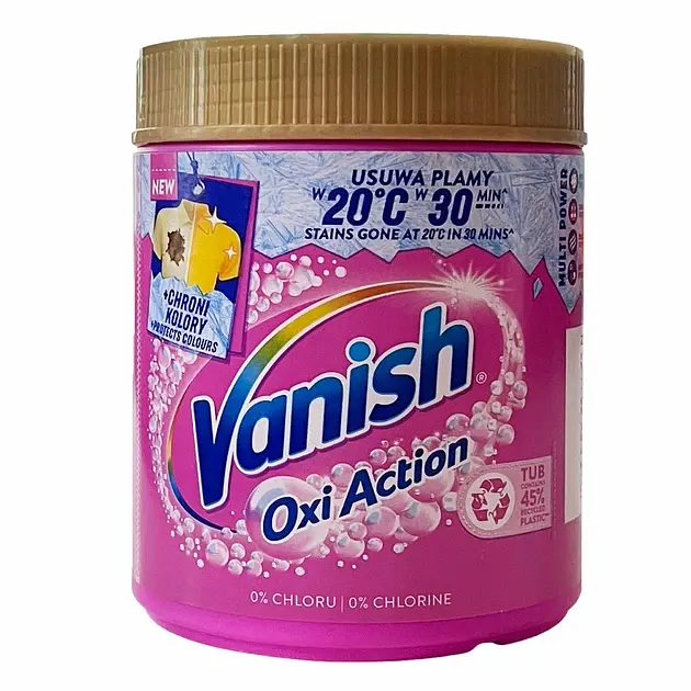 Засіб для видалення плям Vanish Oxi Action для кольорових тканин 470 г