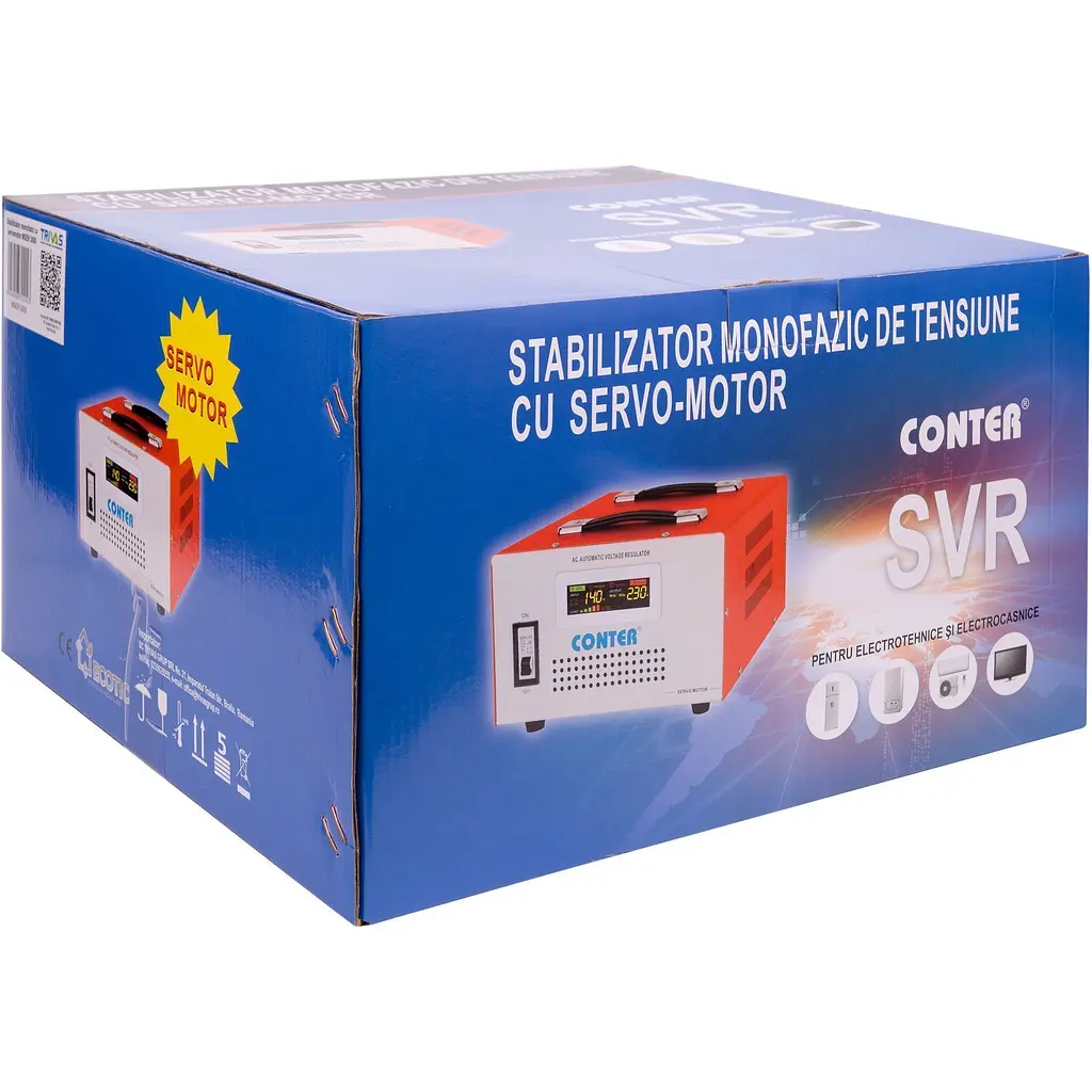 Стабілізатор напруги Conter MSER 5000 VA-V2/3750W (MSER 5000 VA-V2) [157843] - фото 6