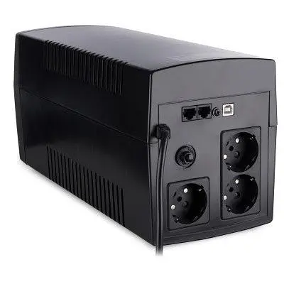 Пристрій безперебійного живлення Vinga LED 1200VA plastic case with USB (VPE-1200PU) - фото 5