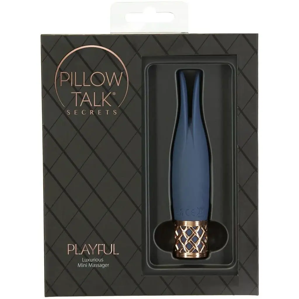 Вібратор Pillow Talk Secrets Playful Clitoral Vibrator Blue - фото 5