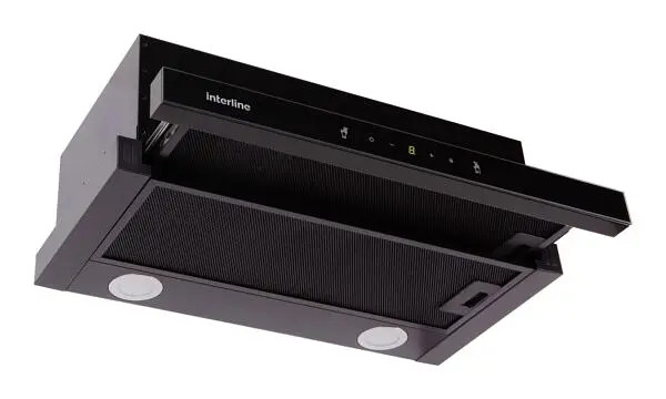 Витяжка Interline SLIM ULTRA GLASS BL A/60 - фото 4