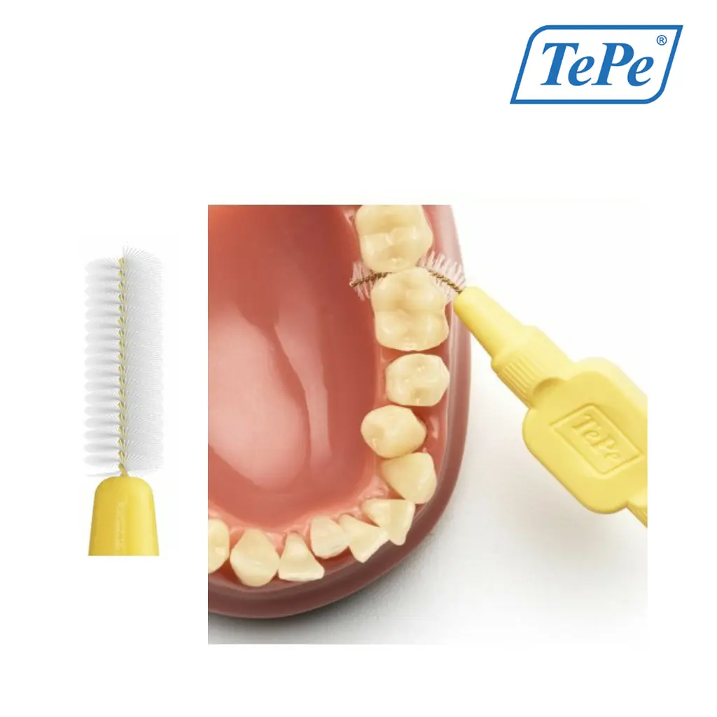 Міжзубна щітка TePe Extra Soft жовта (0.7 мм), 25 шт - фото 3