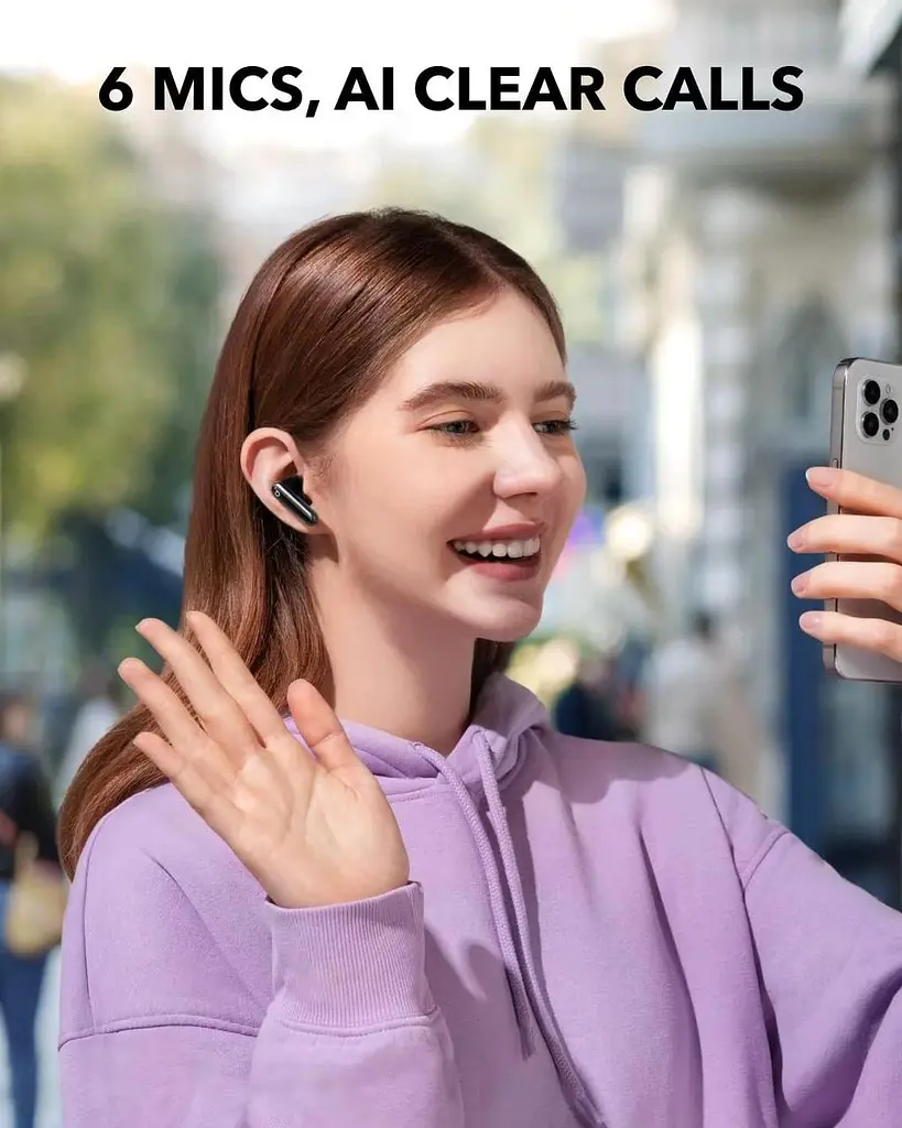 Навушники Anker Soundcore P40i Black (Adaptive ANC, швидка зарядка) - фото 6