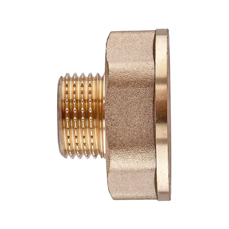 Перехідник Koer Kf.A0608.Wn - 3/4"x1/2" без нікелю MX1522 - фото 2