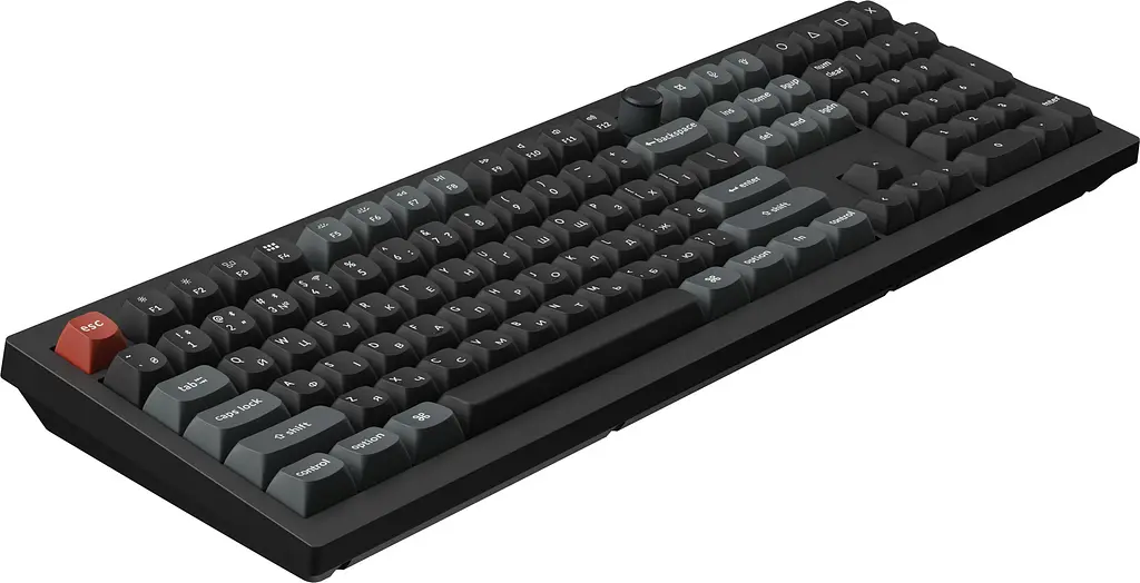 Клавіатура бездротова Keychron V6 Ultra Keychron Red Switch Black RGB (V6U-D1-UA) - фото 5