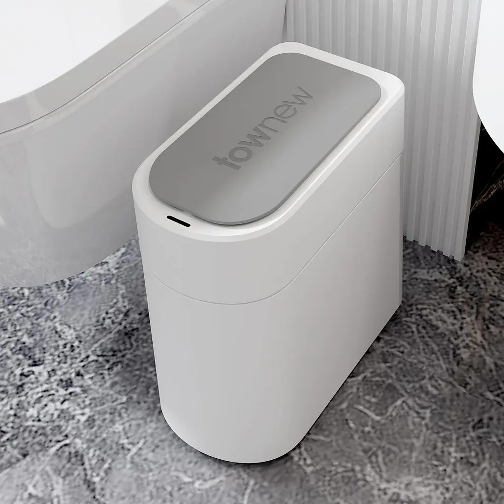 Розумний кошик для сміття Xiaomi Townew T3 (White) [54008] - фото 2