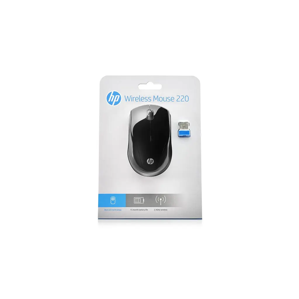 Миша HP 220 Чорний (3FV66AA) - фото 4
