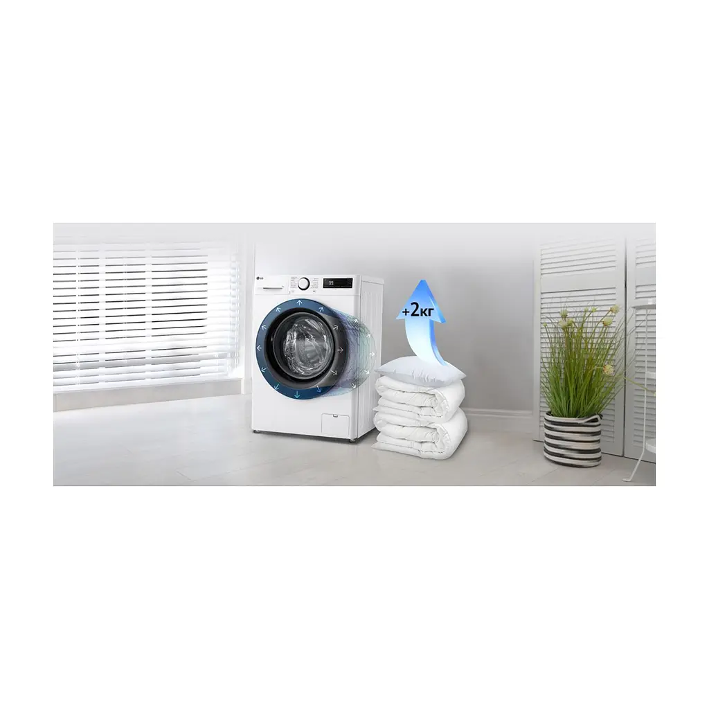 Пральна машина LG F2Y5FS6W - фото 7