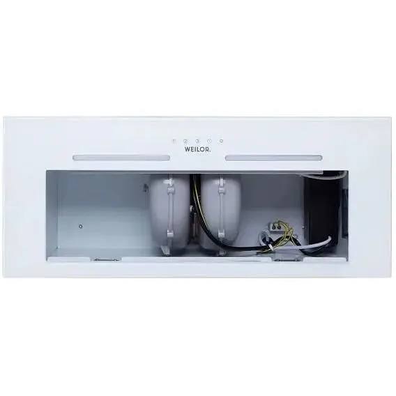 Витяжка вбудована Weilor PBS 72650 Glass WH 1250 LED Strip - фото 4