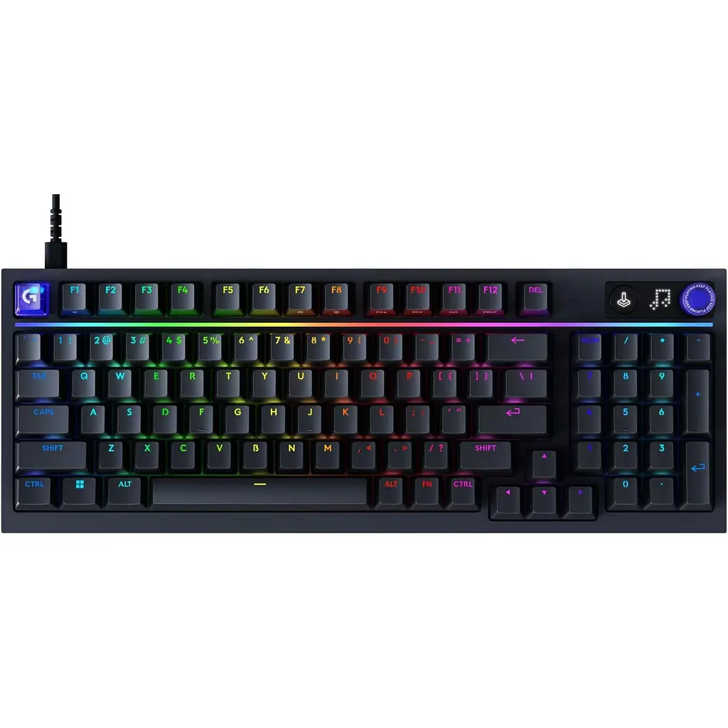 Клавіатура Logitech G316 X 98 Tactile Wired Gaming Keyboard UKR Black (920-014205) U1