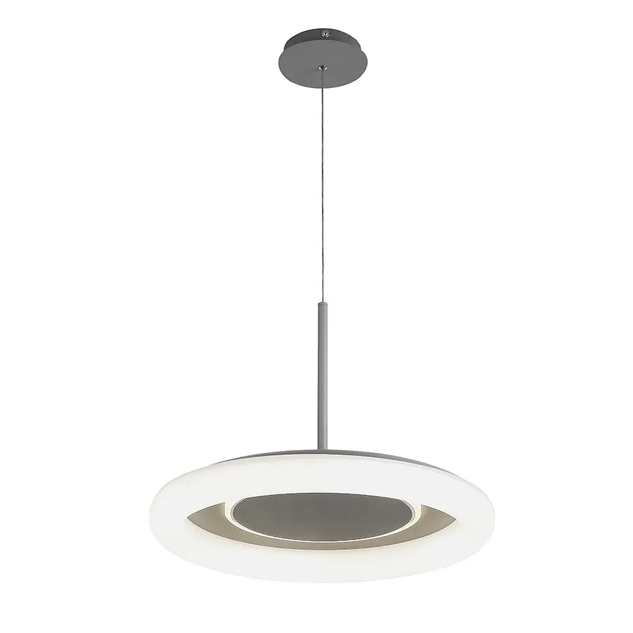 Люстра потолочная LED Levistella 797MD6006 (500) DGY, 70W, три режима света, диаметр 500 мм, современный стиль - фото 3