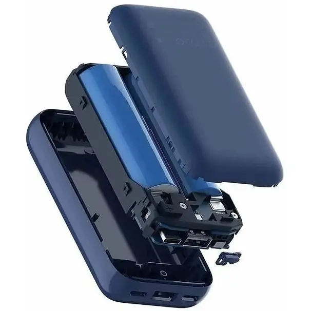 Внешний аккумулятор (Power Bank) Xiaomi Mi Power Bank 10000 mAh 33W Pocket Version Pro Blue (PB1030ZM) - фото 4