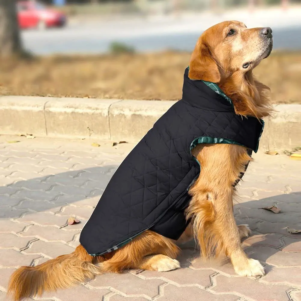 Зимовий водонепроникний двосторонній жилет у клітинку Derby Plaid Green у британському стилі, S Зелений - фото 7