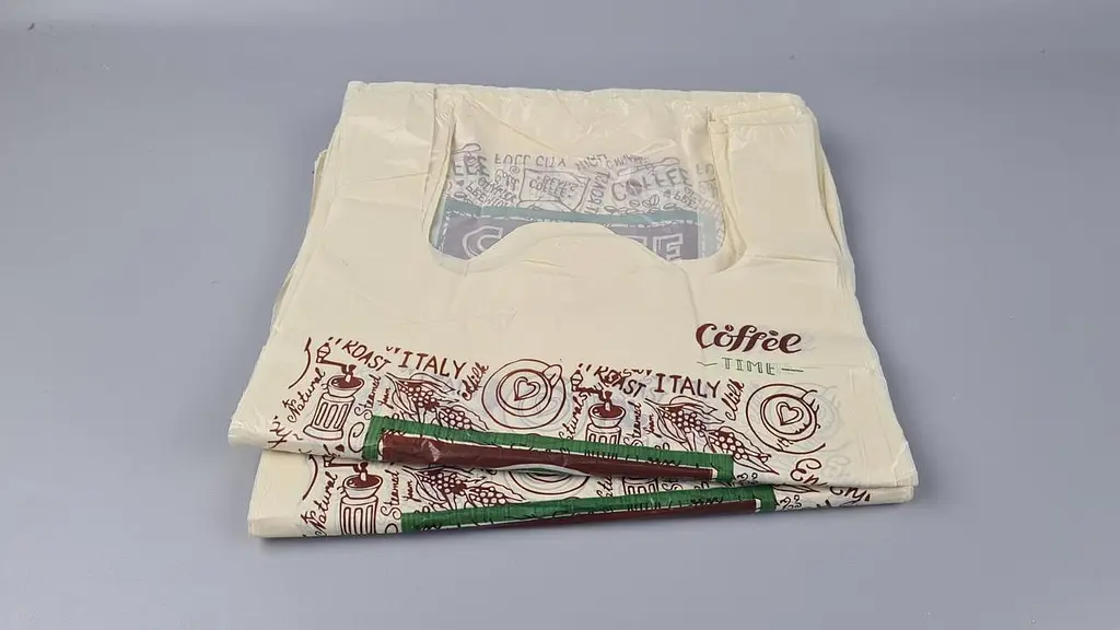 Пакети поліетиленові (28+2*7,5х49) "COFFEE time" Леоні (100 шт) - фото 2
