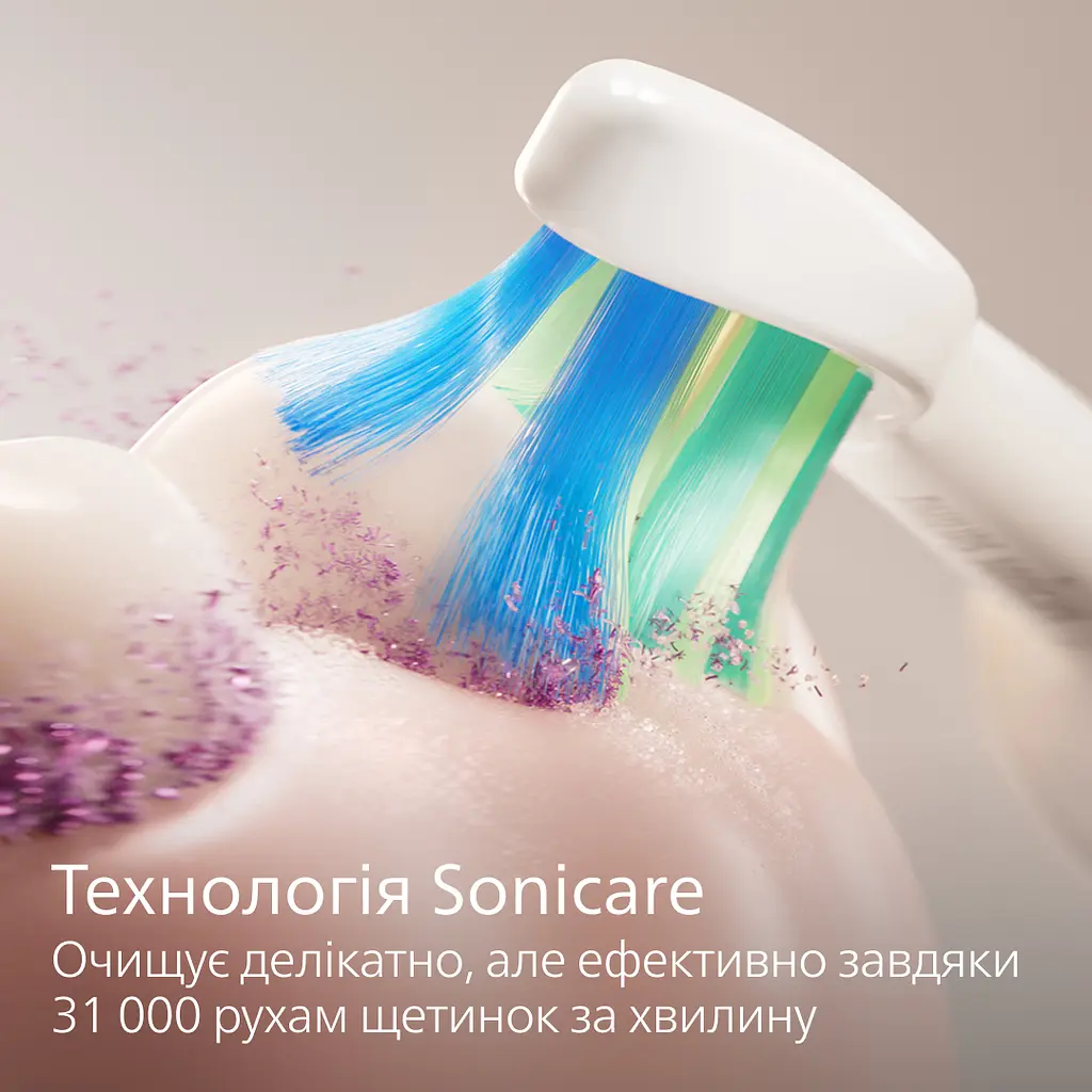 Електрична зубна щітка Philips Sonicare HX4021/01 серії 2100 - фото 5