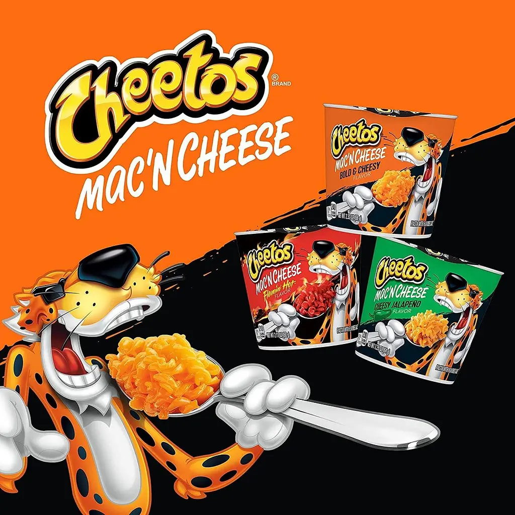 Макарони Cheetos Mac'N Cheese Pasta Flamin' Hot Flavor 1шт, 60г - фото 4