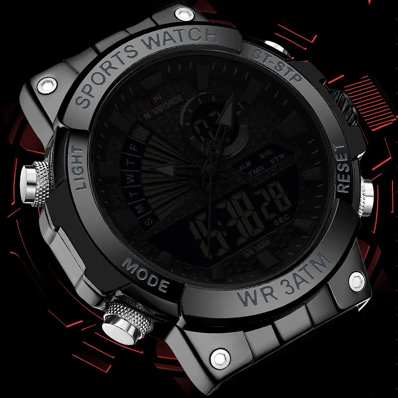 Годинник Naviforce Set Box подарочный набор, 2 ремешка - фото 10