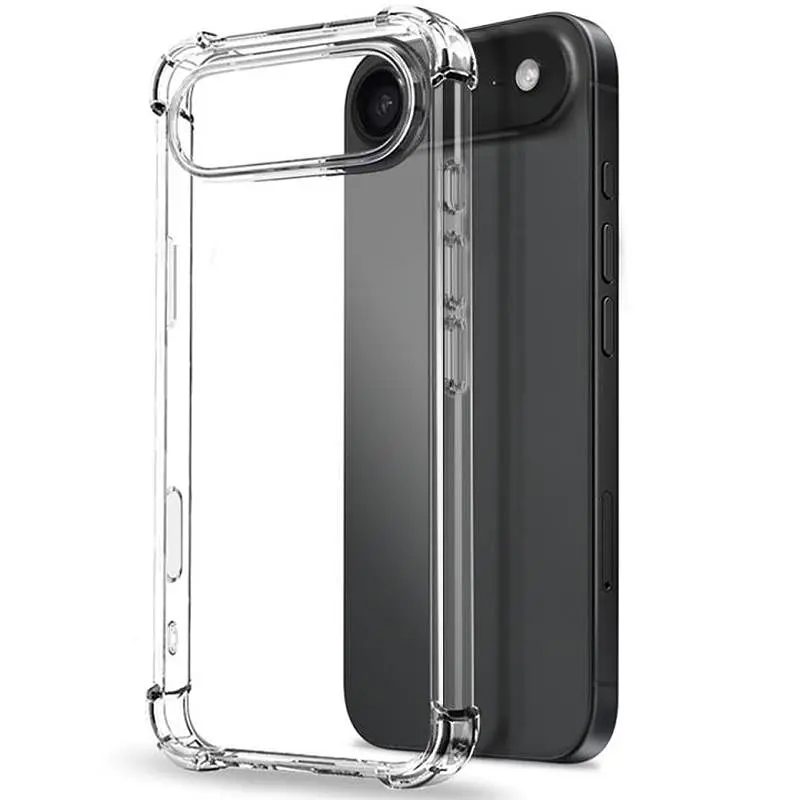 Чохол TPU Getman Ease logo посилені кути для Apple iPhone 17 Air 6.5" Безбарвний прозорий - фото 3