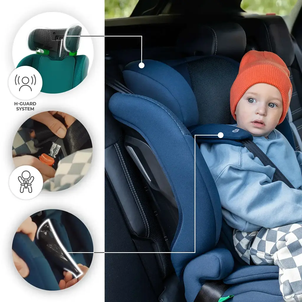 Автокрісло Kinderkraft Comfort Up 2 Plus i-Size Green (KCCOUP02GREPL00) - фото 15