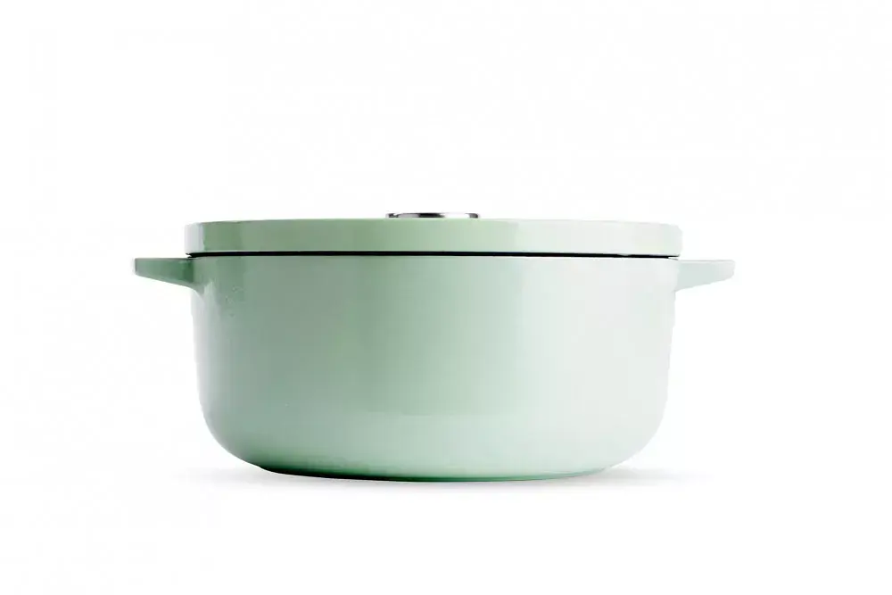 Каструля чавунна з кришкою KitchenAid 26 см 5,2 л колір фісташковий (CC007434-001) - фото 4