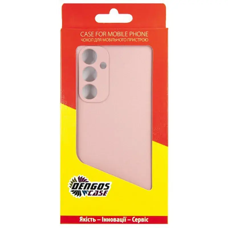 Чохол до мобільного телефона Dengos Soft Samsung Galaxy A35 5G (Pink) - фото 5